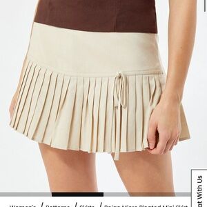 Pleated mini skirt La Hearts